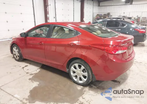 2012 Hyundai Elantra Limited (Ulsan Plant) из США, поврежденный, VIN KMHDH4AE9CU478292